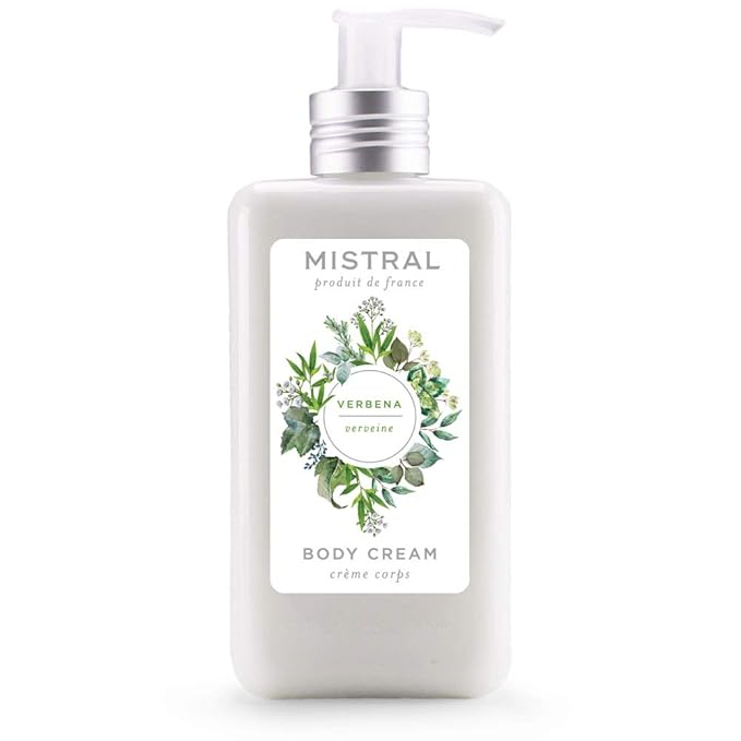 Mistral Body Cream Shea, Verbena, 10 Fl Oz
