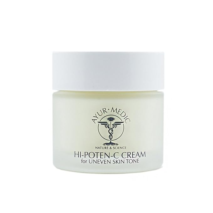 Ayur-Medic Hi-Poten C Cream for Uneven Skin Tone (2 oz.)