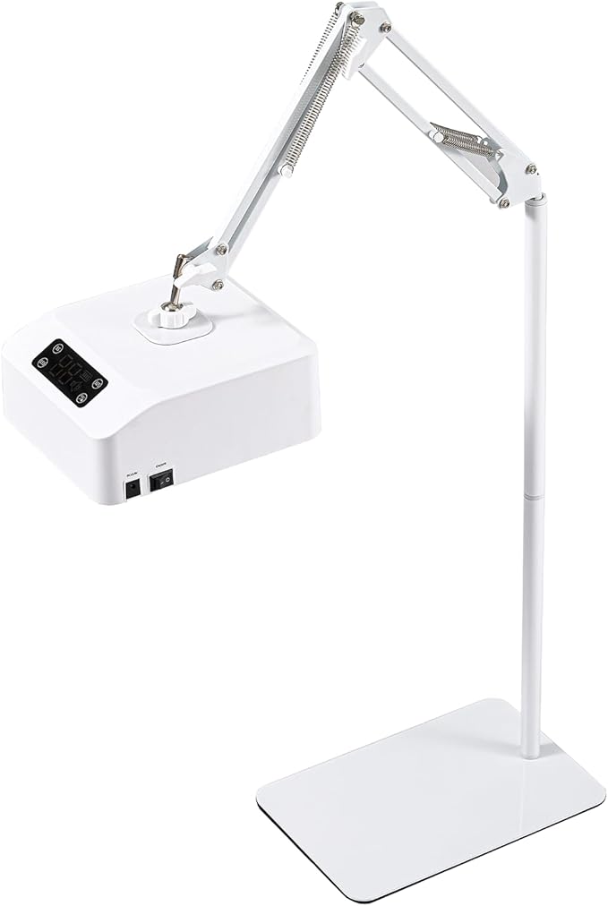 UV Foot Lamp, 78W Rechargeable UV Lamp for Feet, LED Nail Dryer with Smart Sensor, Wireless Nail Gel Polish Curing Floor Light for Nails and Toenail (Whole Floor Lamp)