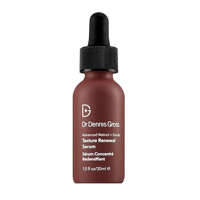 Dr. Dennis Gross Advanced Retinol + Ferulic Serum – Anti-Aging Formula to Smooth Texture, Boost Radiance, and Minimize Fine Lines & Wrinkles, 1 oz