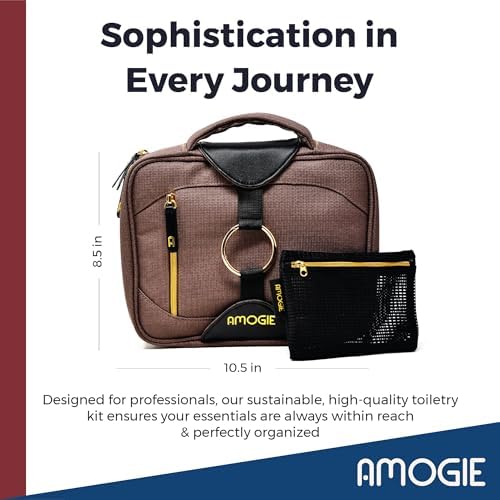 Toiletry Travel Kit | Large Toiletry Bag for Men, Shaving Bag for Men's Travel