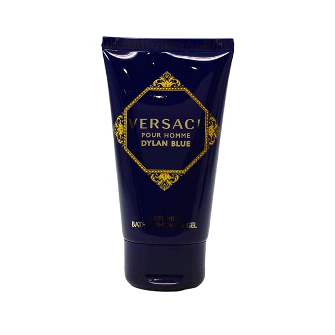 Versace Pour Homme Dylan Blue by Versace Gift Set - 1.7 oz Eau De Toilette Spray 1.7 oz After Shave Balm 1.7 oz Shower Gel Men