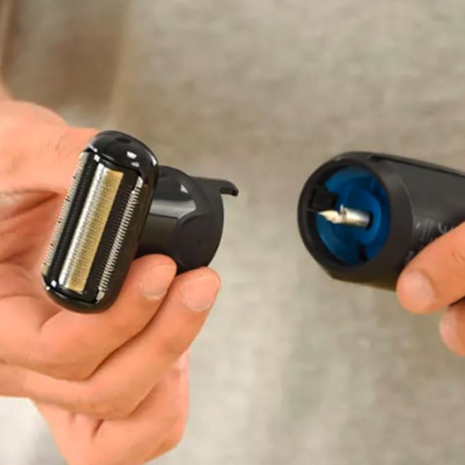 Replacement Head for Men's Electric Shaver 81634460 Compatible with Braun Multi Grooming Body Shaver MGK3080, 5515, 5541 and 5544