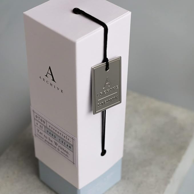 Archive Yet To Be Written Hydrating Hand Cream for Women & Men Natural Ingredients Moisturizing Lotion for Dry Hands 4 oz