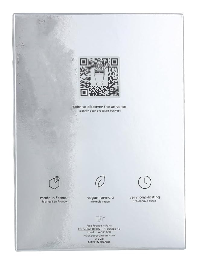 Invictus Platinum by Paco Rabanne for Men 3.4 oz Eau de Parfum Spray