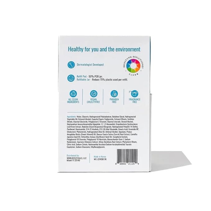 Wrinkle Defense Barrier Cream (Container + Refill Pod, 1.7 Ounce)