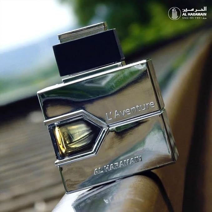 Al Haramain L´Aventure Eau De Parfum for Men, 3.33 oz., multi