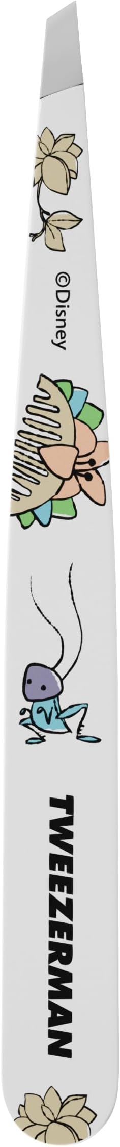 Tweezerman Mulan Slant Tweezer - Eyebrow Tweezers for Women and Men