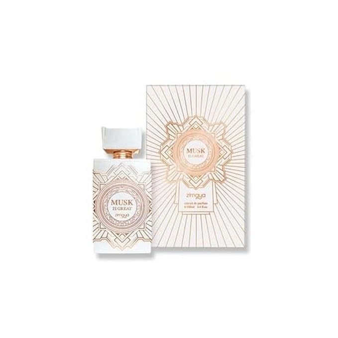 AFNAN Zimaya Musk Is Great Eau De Parfum Spray, 3.4 Ounce (Unisex)