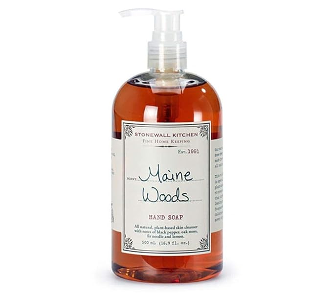 Stonewall Kitchen Maine Woods Hand Soap, 16.9 Ounce