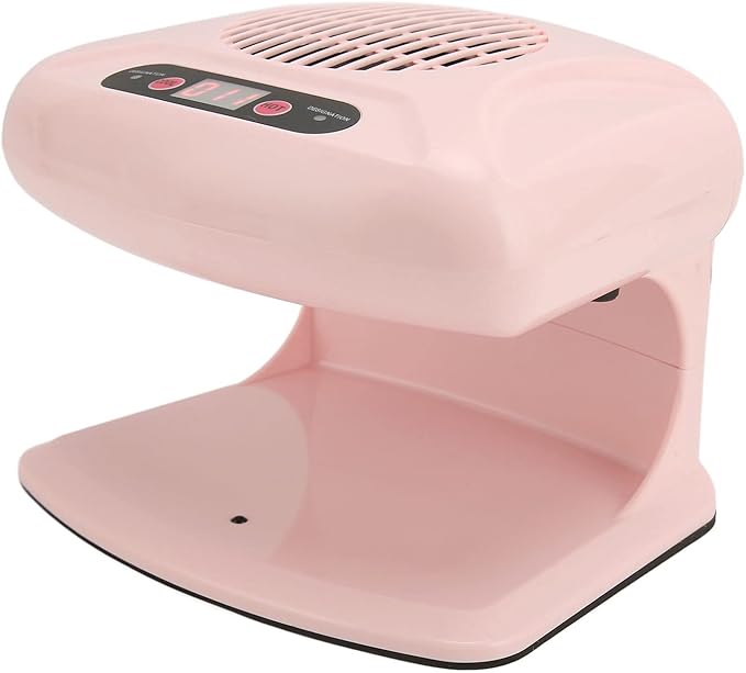 Air Nail Dryer, 300W Nail Fan Blower Dryer Machine with Automatic Sensor Warm and Cool Wind for Both Hands and Feet, Manicure Drying Tool for Regular Nail Polish, Home Salon