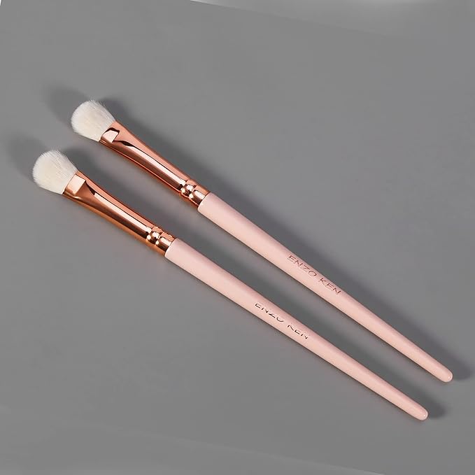 Natural Goat Hair Eyeshadow Brush, Large Smudge Eye Shadow Brush, Shader Eye Shadow Brush, Eye Shader Brush, Single Natural Hair Makeup Brush, Single Eyeshadow Brush, Eyeshadow Blending Brush