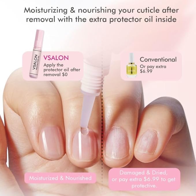 Press on Nails Short Almond - Pink Cat Eye Chrome Nails Kit, Reusable Aurora Effect Fake Nails with Nail Glue, Protector Cuticle Oil, Adhesive Tabs & Mini Nail File - 32 PCS in 16 Sizes (Siren)