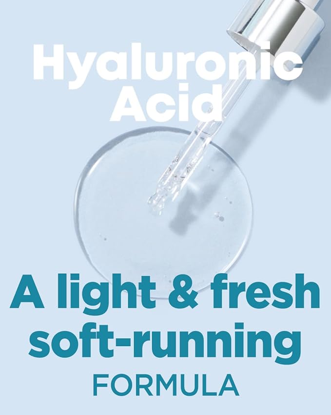 AMPLE:N Hyaluron Shot Light Serum - Korean Hyaluronic Acid Moisturizing Serum - Hydrate Oily and Combination Skin and Restore Vitality – Plumping, Refreshing, Anti Aging Ampoule, 3.38 fl.oz.