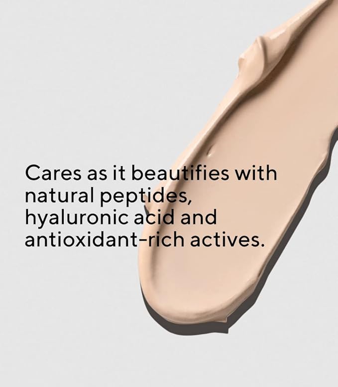 MÁDARA Organic Skincare |SKINONYM Semi-Matte Peptide Foundation, #10 PORCELAIN, 30ml – Natural foundation with collagen-supporting peptides, Semi-matte finish, Buildable coverage, Skincare benefits