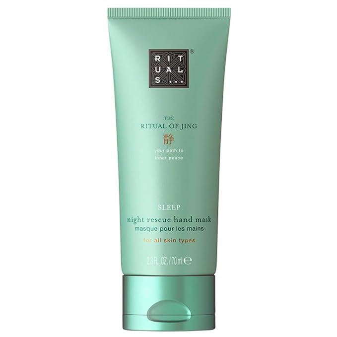 RITUALS Jing Calming Hand Balm for Dry Skin - Nourishing Hand Lotion with Sacred Lotus & Jujube - 2.3 Fl Oz