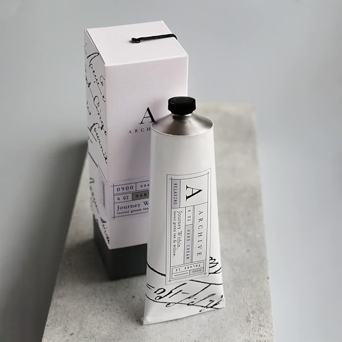 Archive Journey Within Hydrating Hand Cream for Women & Men Natural Ingredients Moisturizing Lotion for Dry Hands 4 oz