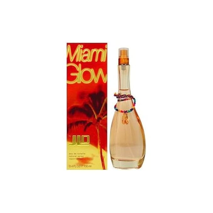 J.Lo Miami Glow Eau de Toilette Spray for Women, 3.4 Fluid Ounce