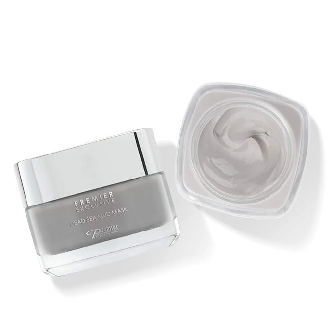 Dead Sea Mud Face MASK Premier Dead Sea online Exclusive, natural formula, wrinkle reducer, anti-aging, pore minimizer, witch hazel, aloe vera, minerals, vitamins, nutrients, antioxidants 1.7FL.oz