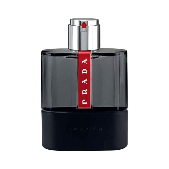 Prada Luna Rossa Carbon For Men Eau De Toilette Spray (Plain Box), 3.4 Ounce