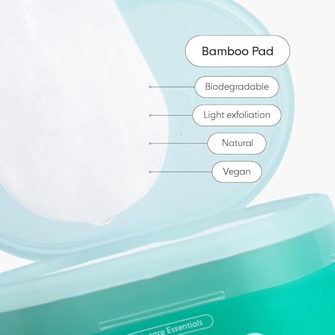 LOOPS Milky Cleanser Korean Skincare - Deep Cleansing and Hydrating Skin Care - Pre-soaked Bamboo Facial Cleansing Pads - Facial Wash with Milky Oil Complex - Oil Cleanser -Mother's Day Gifts for Mom