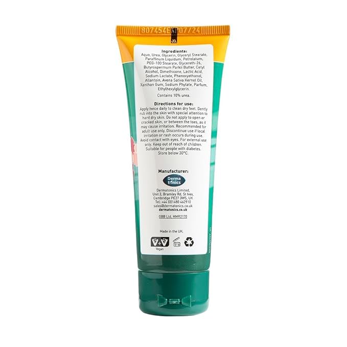 10% Urea Callus Removing Cream – Removes Hard Skin, Moisturizes and Rehydrates Racked, Rough, Dead and Dry Skin – for Feet, Elbows, and Hands, 2.37 fl oz. Tube, 3 Pack