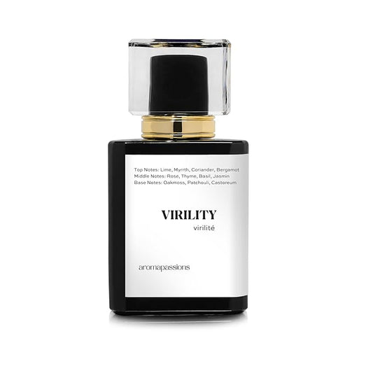 VIRILITY | Inspired by ANTAEUS | Pheromone Perfume for Men | Extrait De Parfum | Long Lasting Dupe Clone Perfume Cologne | Perfume De Hombre | (50 ml / 1.7 Fl Oz)