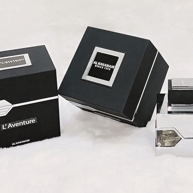 Al Haramain L'Aventure for Men Eau de Parfum Spray, 3.33 Ounce / 100 ml