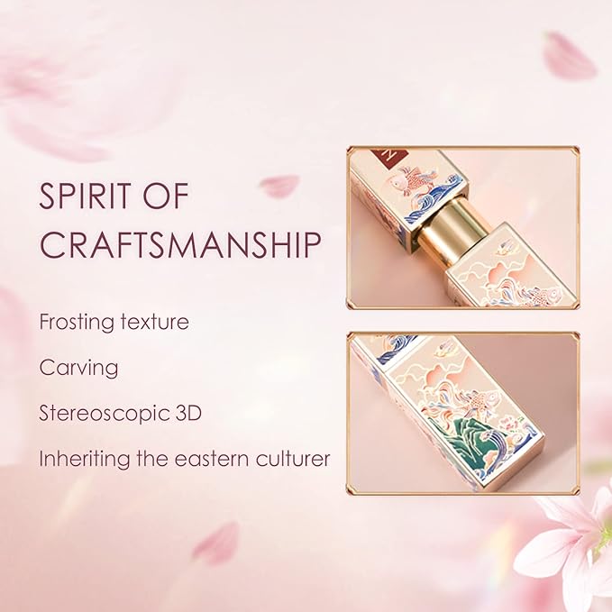 CATKIN Lip Balm Color Tinted Lipstick Ultra Hydrating Lip Deep Moistrurize Chapstick with Vitamin E Nourishing For Cracked & Dry Lips 0.12 oz (2pcs(01+10))