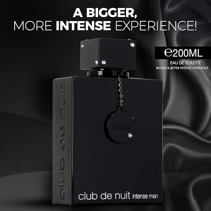 Armaf Club De Nuit Intense for Men Eau de Parfum Spray, 6.8 Ounce / 200 ml