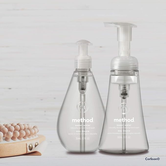 Method Gel Hand Soap, Sweet Water, Biodegradable Formula, 12 fl oz (Pack of 1)