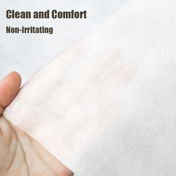 300 Count Disposable Face Cradle Covers, Ultra Soft Non-Sticking, Non Woven Massage Face Cradle Covers, Headrest Face Cushion Cover for Massage Table Chairs