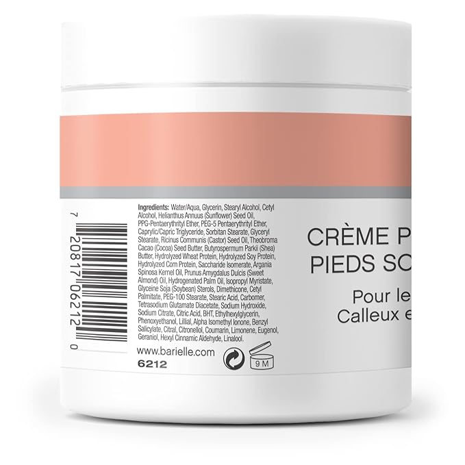 BARIELLE Total Foot Care Cream 12 oz. – Foot Cream for Dry, Cracked, Feet