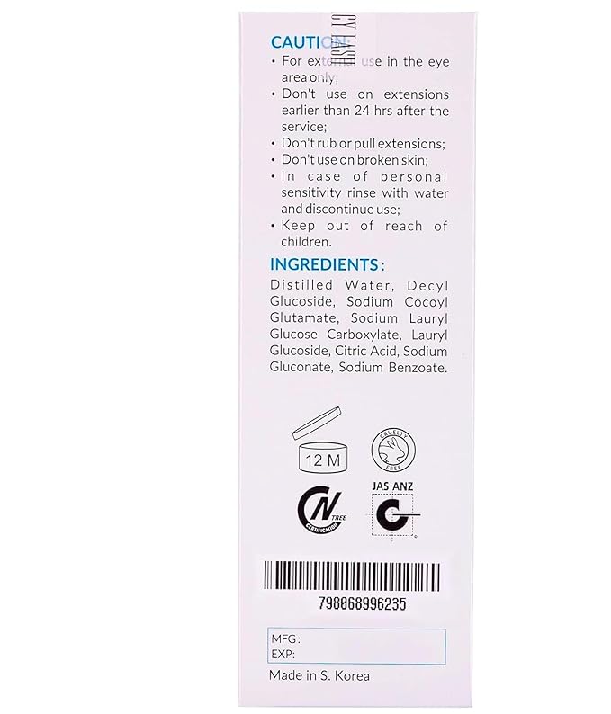 STACY LASH Lash Shampoo 100ml+ Eyelash Growth Serum Eye Makeup Remover + Lash Serum for Eyelash Growth and Thickness/Lash Cleaning Kit of Lash Cleanser + Brush & Eyelash Serum to Grow Lashes…