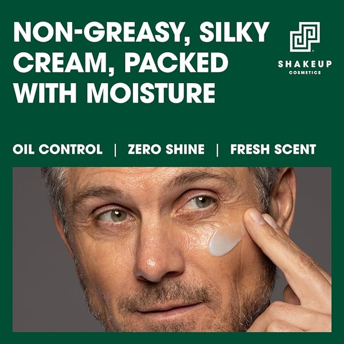 Mens Skincare Routine with Free Wash Bag, including Daily Face Wash, Clarifying Toner, Anti-Ageing Serum, Daily Moisturiser, plus Wash Bag. Aka. SHAKEUP FACE 4WARD DELUXE KIT