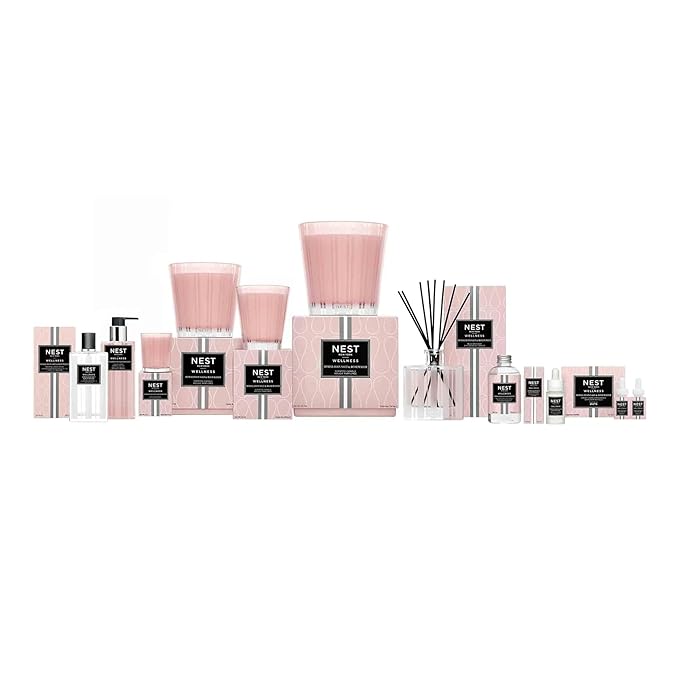 NEST New York Liquid Soap, Himalayan Salt & Rosewater - 10 fl oz - Cleanses & Nourishes Skin - Approx. 300 Pumps Per Bottle - Gluten Free & Cruelty Free