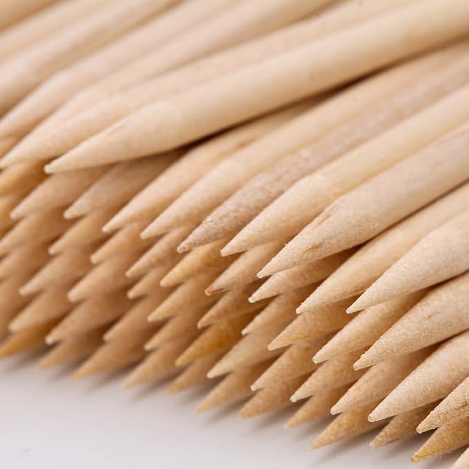 AHIER 50PCS/150PCS/500PCS/1000PCS Nail Art Orange Wood Sticks Cuticle Pusher Remover Manicure Pedicure Tool 110mm (1000P)