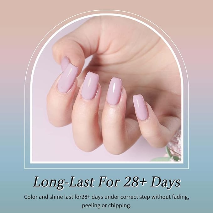 JR 9pcs 15ml gel nail polish set Including Red Pink Nude Gel Polish Kit UV LED Soak Off Polish Home DIY Gift H