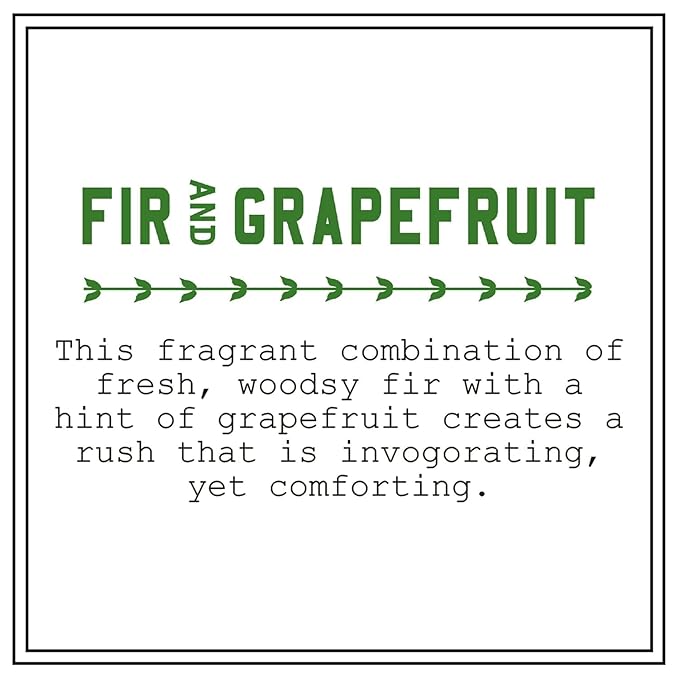 BARR-CO. Fir & Grapefruit Hand & Body Cream, Woody Citrus Scent, Body Cream for Dry Cracked Skin, Suitable for Aging Crepey Skin, Moisturizing Shea Butter Cream, 3.4 oz