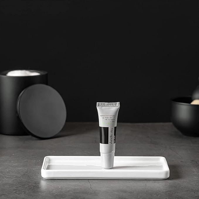 Anthony 25 SPF Lip Balm with Sunscreen for Lips – Contains Green Tea Extract, Shea Butter & Vitamin E – Moisturizing Repair Care Treatment for Chapped & Dry Lips 4-Pack