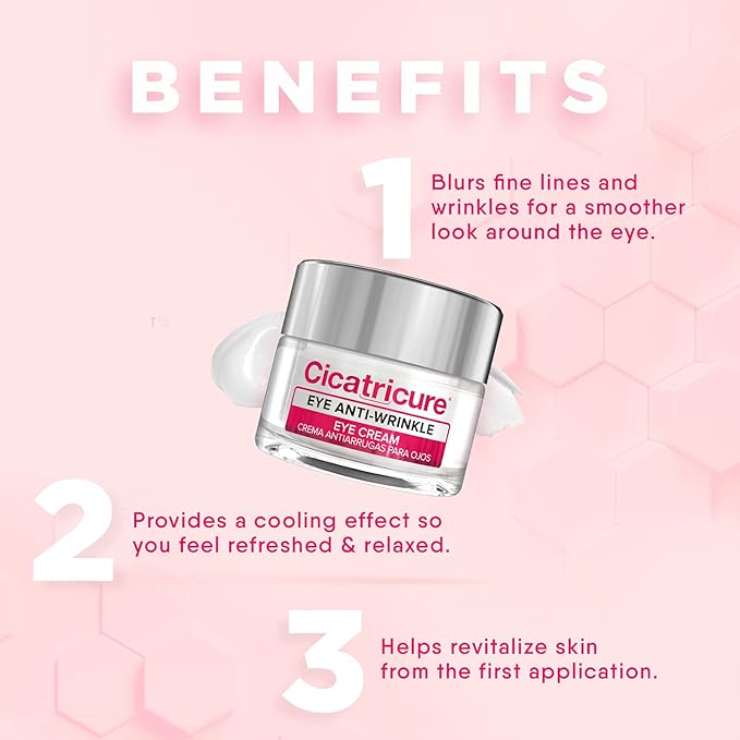 Cicatricure Anti Wrinkle Eye Cream, 0.5 Ounces (packaging may vary)