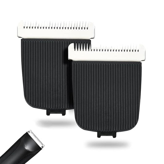 Replacement Blade Compatible with Manscaped The Lawn Mower Electric Groin Hair Trimmer,Ceramic, Fits 4.0, 3.0, and 2.0 Models(2 Pack)