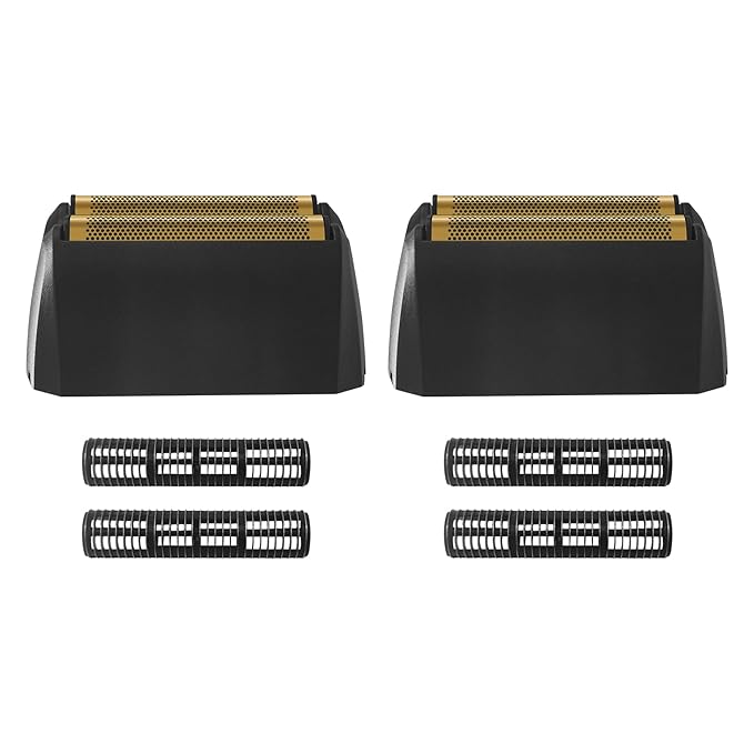 2 Pack Shaver Replacement foil Compatible with Wahl 5 Star Series Vanish Shaver 8173-700,Black