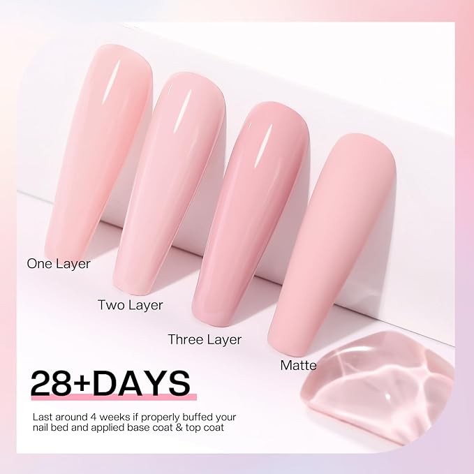 Morovan Gel Nail Polish Set: All in One Gel Nail Polish Kit with UV Light Quick Cure Polish, DIY at Home, Nail Manicure Tools