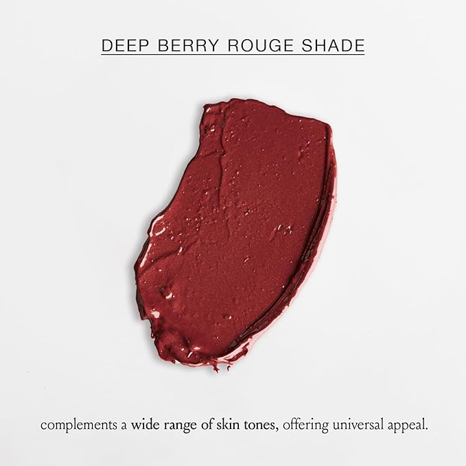 BOOM Beauty Boomstick Berry - All-in-One Cream Blush for Cheeks, Eyes & Lips - Long-Wearing, Blendable Makeup Blush Stick for Mature Skin - Cruelty-Free Lip Cheek Tint with Skincare Benefits