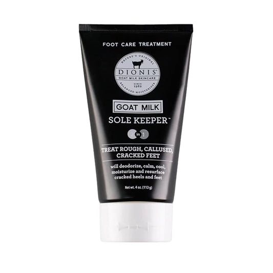 Dionis Goat Milk Skincare Footcare Lotion (2 In 1 Sole Keeper), Moisturize Dry Cracked Feet, Smooth and Hydrated Feet, Dermatologist Tested