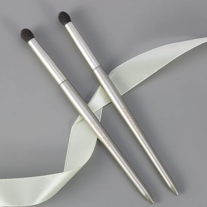 Natural Goat Hair Eye Shadow Brush, Small Blending Eyeshadow Brush, Eye Shadow Blending Brush, Eye Blending Brush, Small Nose Contour Brush, Eyeshadow Blending Brush, Single Eye Makeup Brush.