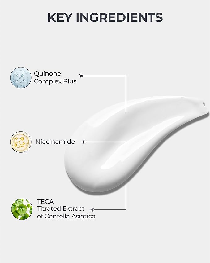 Cream Plus - Advanced Korean Cream for Even Skin Tone and Skin Elasticity. Niacinamide, Panthenol, Urea, Trehalose & TECA (Gift Set, 1.76+0.7oz)