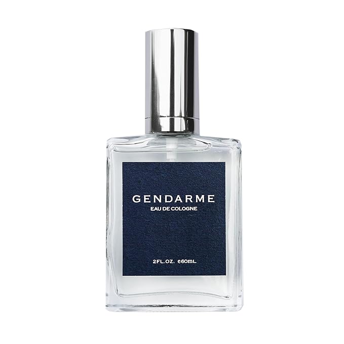 Gendarme Eau De Cologne Spray for Men - Clean Fresh Unisex Fragrance, 2 oz (Spray Glass)