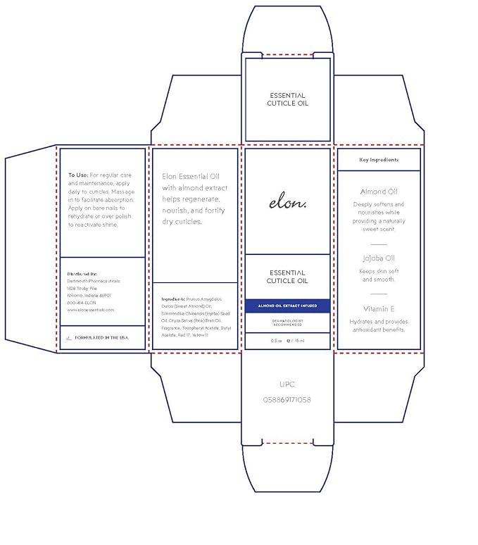 Elon Essentials Kit for Healthy Nails – Kit Includes Elon Nail Conditioner, Cuticle Oil & File Set – Manicure Set for Daily Strengthening and Moisturizing Cuticles